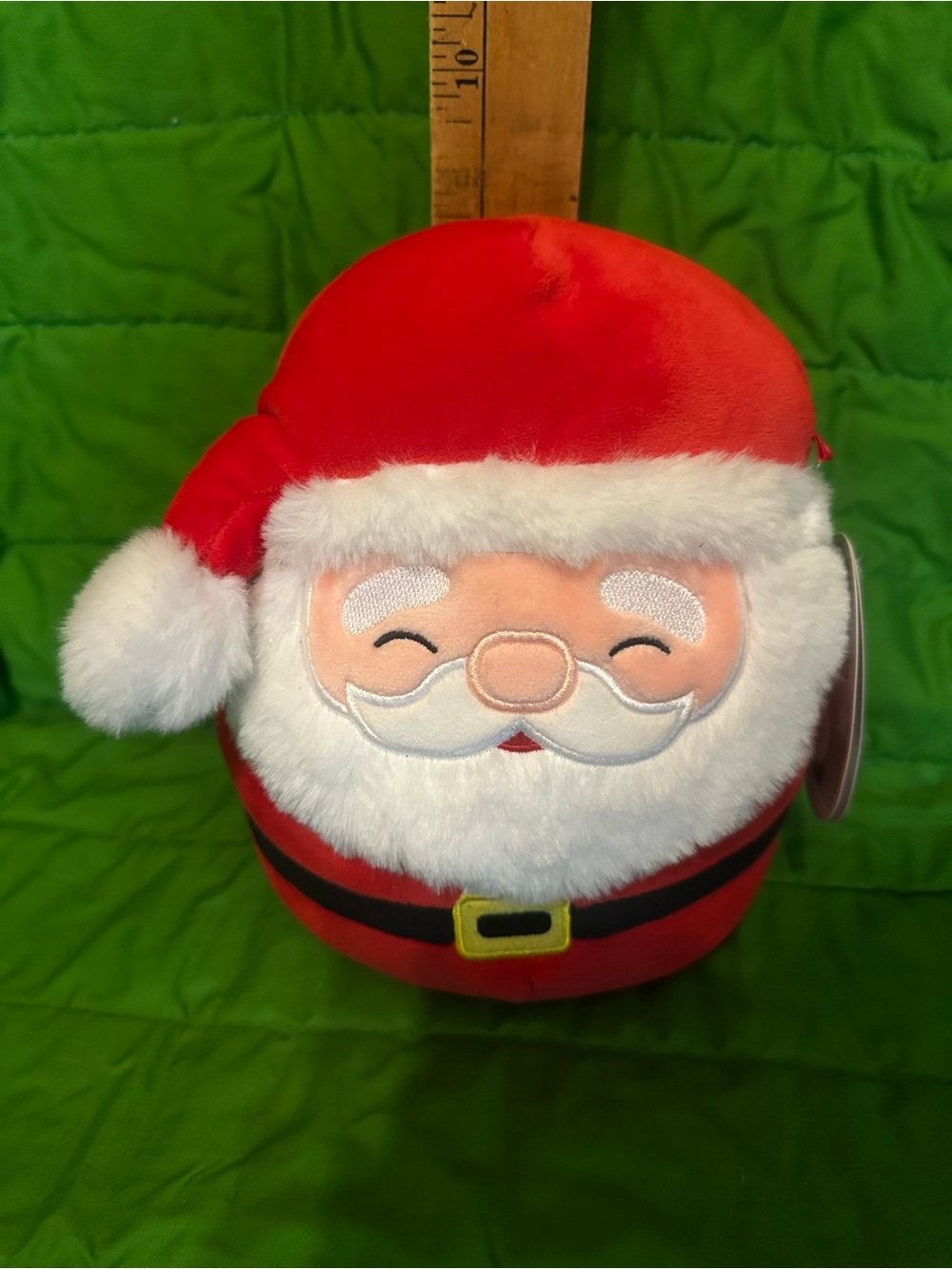 #1364 SquishMallows-Nick- Plush Santa NWT